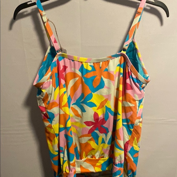 Lands' End Vibrant Floral Swim Coverup nwt - Picture 3 of 8